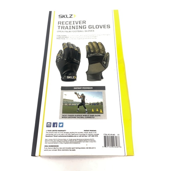 Receiver Training Gloves - Picture 2 of 3